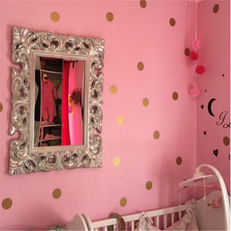 4cm * 54 rond or point doré Art Stickers muraux salon chambre enfants chambre personnalité autocollants décoratifs