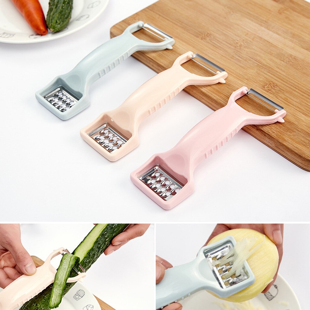 Perfect Mini Cooking Tool Multi-function Grater Stainless Steel Potato Radish Garlic Grinding Slicer Tool Kitchen Supplies G912