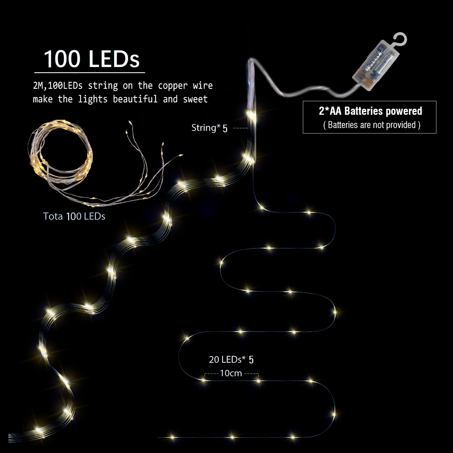 RGB Christmas Tree Branch Lights Battery Timer Outdoor Led Waterfall Lights Decoration Outdoor Home Christmas Wedding Ornaments