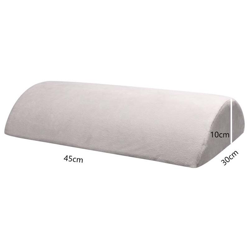 Cojín de espuma viscoelástica para descanso de piernas, almohada de Color sólido para el cuello, reposacabezas, reposapiés, decoración del hogar