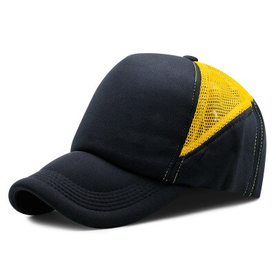 Pcfddr heren en dames zonnebrandcrème ademende zonnehoed warme baseball pet stereotype de en katoenen verdikte hoed.: Zwart 3