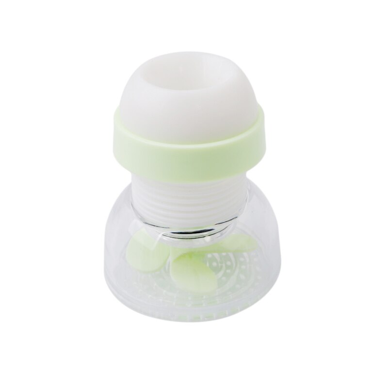 Home Rotatable Faucet Splash-Proof Shower Filter Filter Tap Water Economizer Water Filter Filter Valve Extender: green