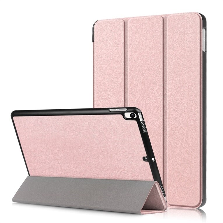 Case for iPad Air 10.5 inch (3rd Gen) Cover, Ultra Slim Standing Protective Shell with Auto Wake/Sleep for iPad Air 3 Case: Rose Gold