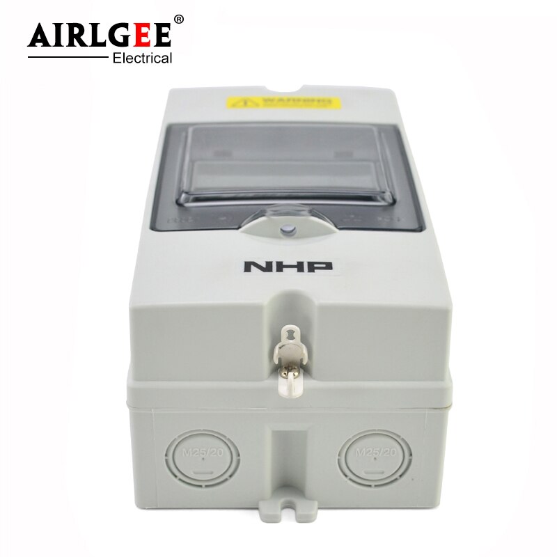 4 Way IP66 Waterproof Electrical Distribution Enclosure Outdoor Switch Box 1504