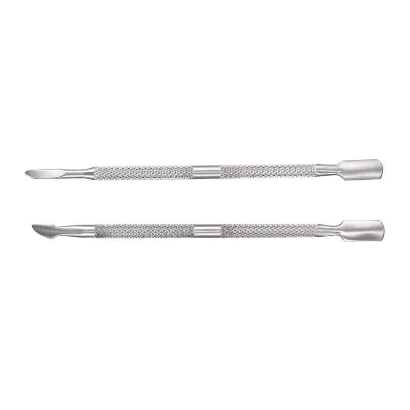 Conjunto de manicure e pedicure, 4 peças, kit em aço para cuidar das unhas