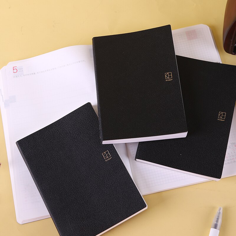 Year Timeline Planner Book 224 Sheets A5/A6 Thick Agenda Notebook Calendar+Monthly+Daily Plan+Grid Paper