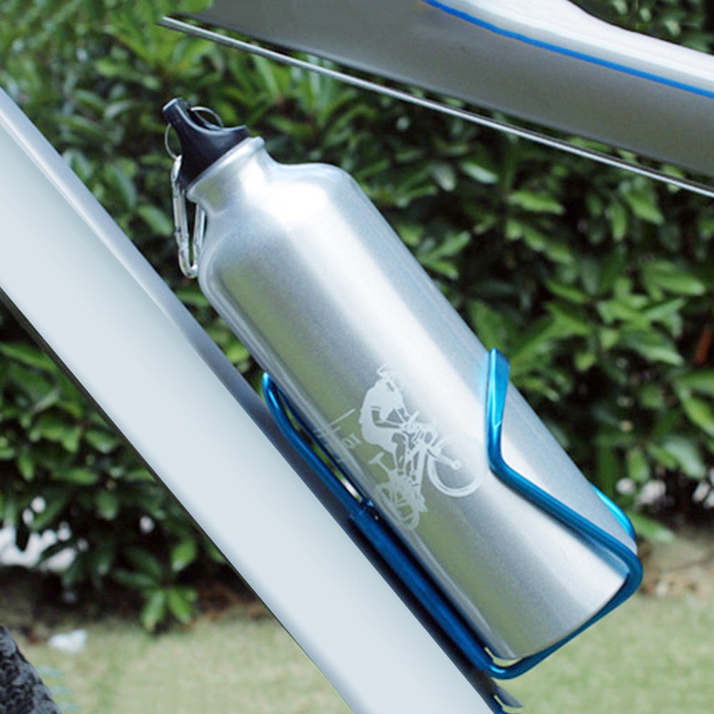 750ml bärbara utomhussporter cykling camping aluminium tålig legering anti-fall vattenflaska kopp