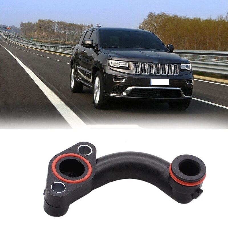 Car Water By Pass Tube Radiator Hose for Jeep Grand Cherokee -crude oil Engine 3.0T Dodge Ram 68211200AC 68211200AB: Default Title