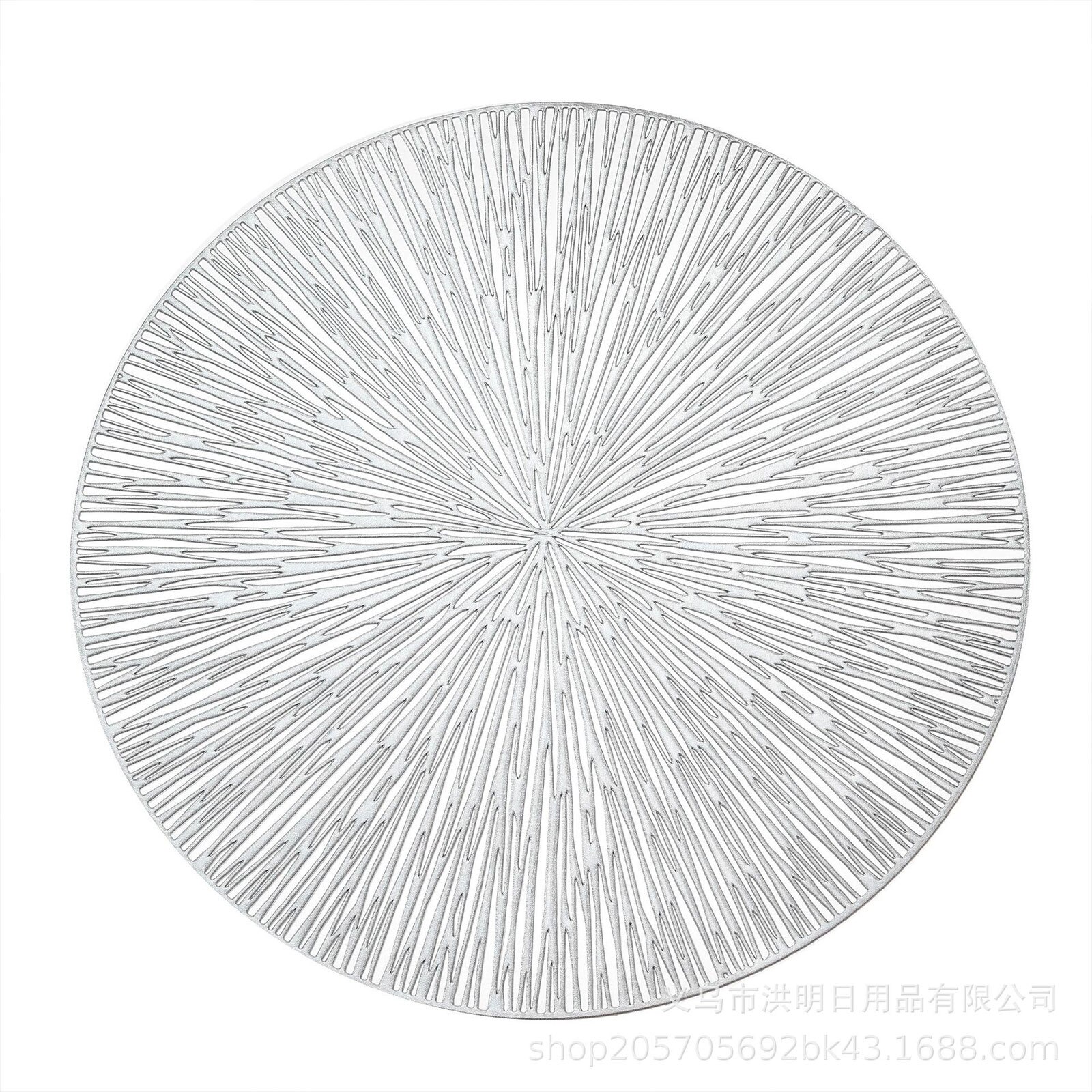 Placa aislante hueca de PVC para decoración del hogar, Mantel Individual resistente al calor para mesa de comedor, almohadillas para posavasos, novedad de: Sliver