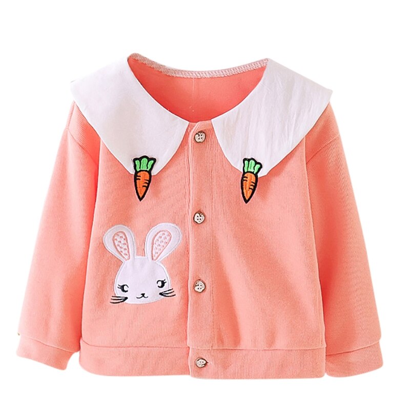 Children Kids Sweater Autumn Baby Girls Boy Cartoon Print Cardigan Casual Outerwear Coat Clothes Made of Cotton Soft And Smooth·