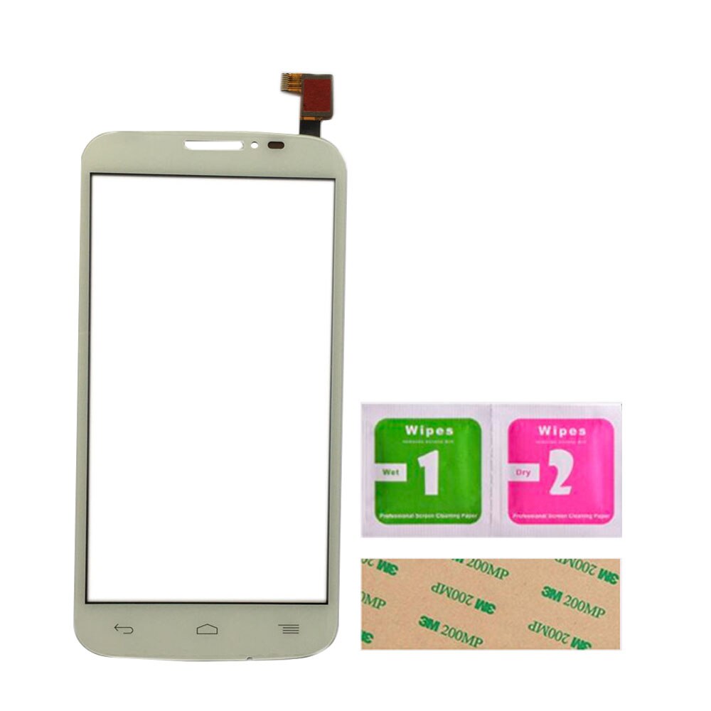 Touch Screen Digitizer Panel For Alcatel One Touch Pop C7 7041 OT-7041D 7041X 7040E 7041D Touch Screen Mobile Sensor 3M Glue