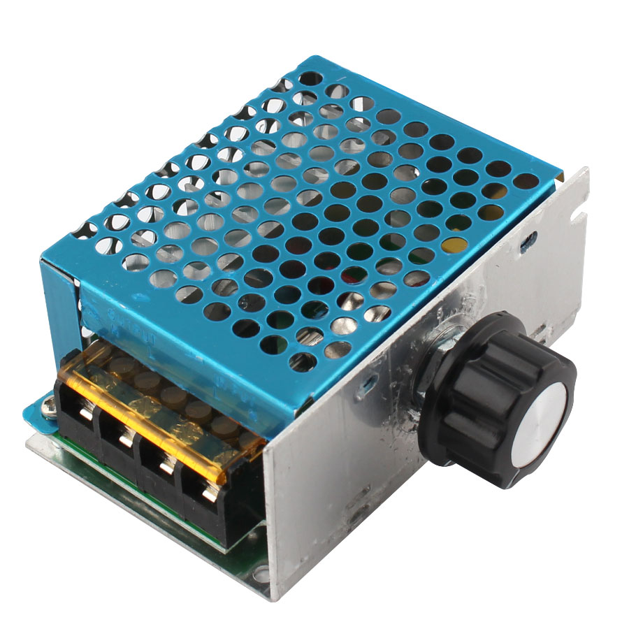 Regulador de voltaje AC SCR de 4000W y 220V, regulador de voltaje eléctrico, controlador de velocidad del Motor, regulador electrónico, regulador de termostato de 220V