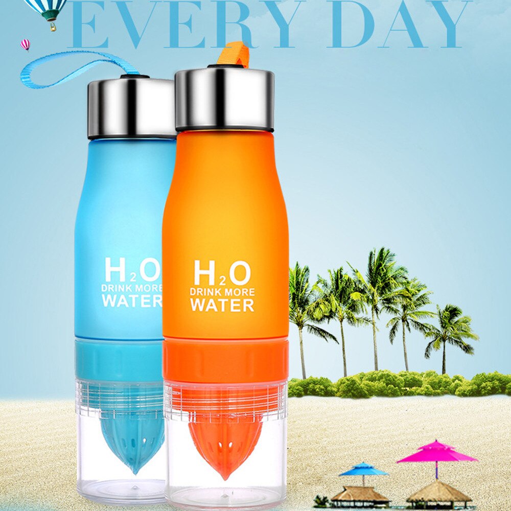 Fles Voor Water 700Ml Waterkoker Mijn Citroen Cup Fles H2o Drink Meer Water Drinken Fiets Fles Fles Voor Een fiets # Py