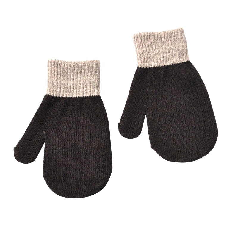 Guantes cálidos de invierno para niños de 5 a 10 años, manoplas de punto para niños y niñas, 6 colores, gruesos, nuevos: 2