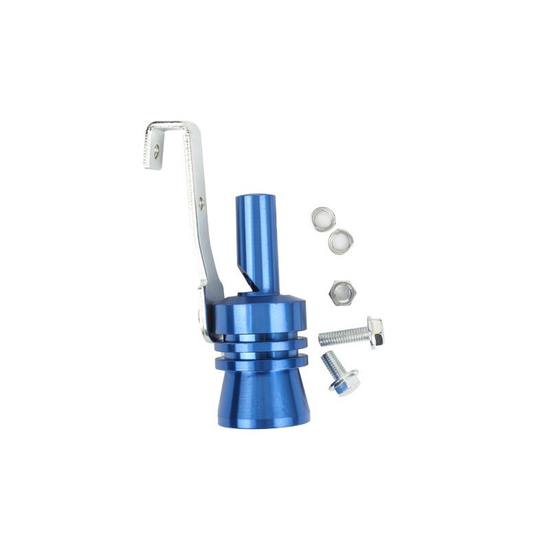 Simulateur de son universel pour voiture, sifflet de Turbo, dispositif de rénovation de véhicule, tuyau d&#39;échappement, son de Turbo, silencieux de voiture: Blue