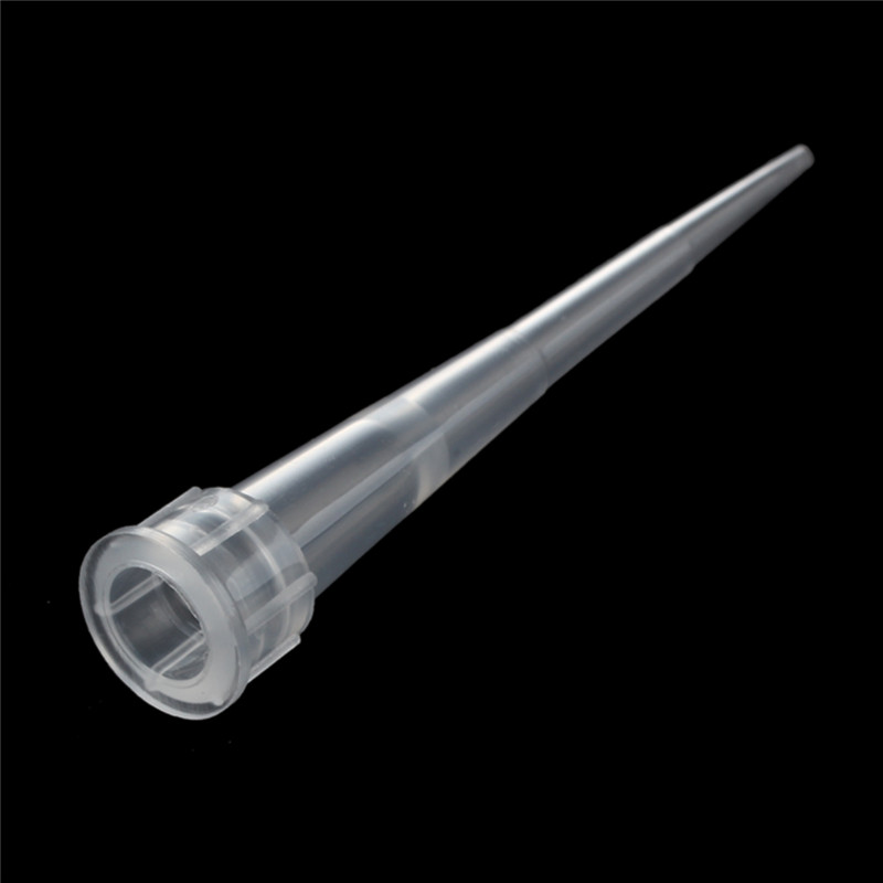 Laboratory Clear White 10UL Lab Liquid Pipette Pipettor Tips 1000 Pcs