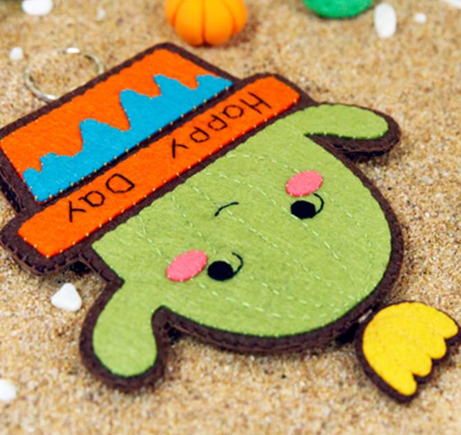 Felt Diy Craft Wallet DIY Cute Style Small Dime Bags Womens Wallets Felt DIY Craft Package Felting Kit