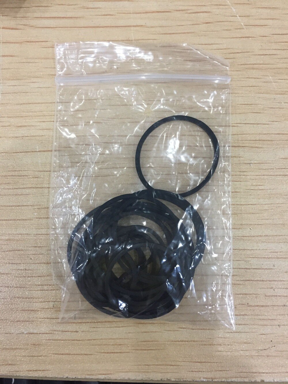 1 zak 20 stks/zak DVD CD VCD Transmissie riem alle size gevouwen lenth 2.5-5.5 cm dikte 1.2mm rubber riem aandrijving riem