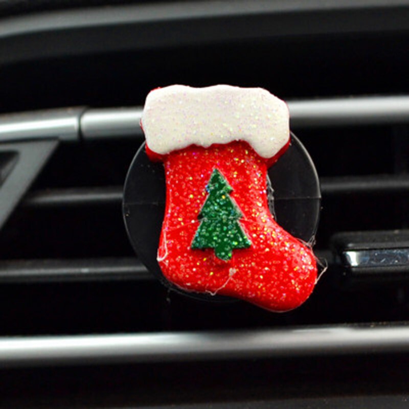 Auto Parfum Clip Geur Air Vent Luchtverfrisser Kerstboom Auto Interieur Outlet Decoratie Accessoire Trim Diffuser