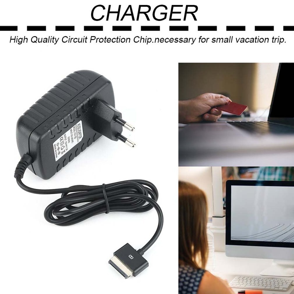 Us / eu-stik 18w 15v .2a vekselstrømadapter til asus eee pad transformer  tf201 tf101 tf300 bærbar