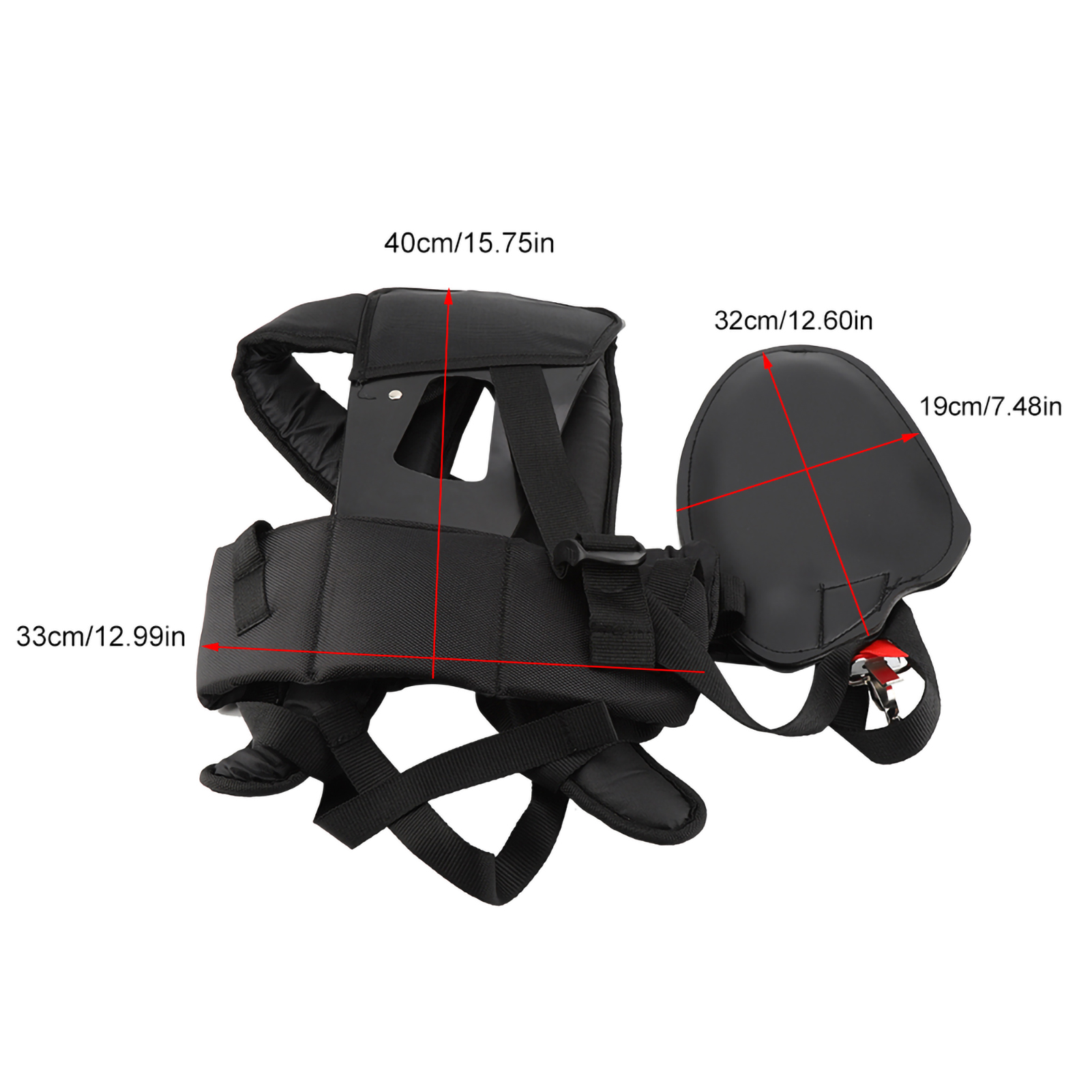 Universele Trimmer Dubbele Schouderriem Maaier Polyester M Vormige Riem Voor Bosmaaier Tuin