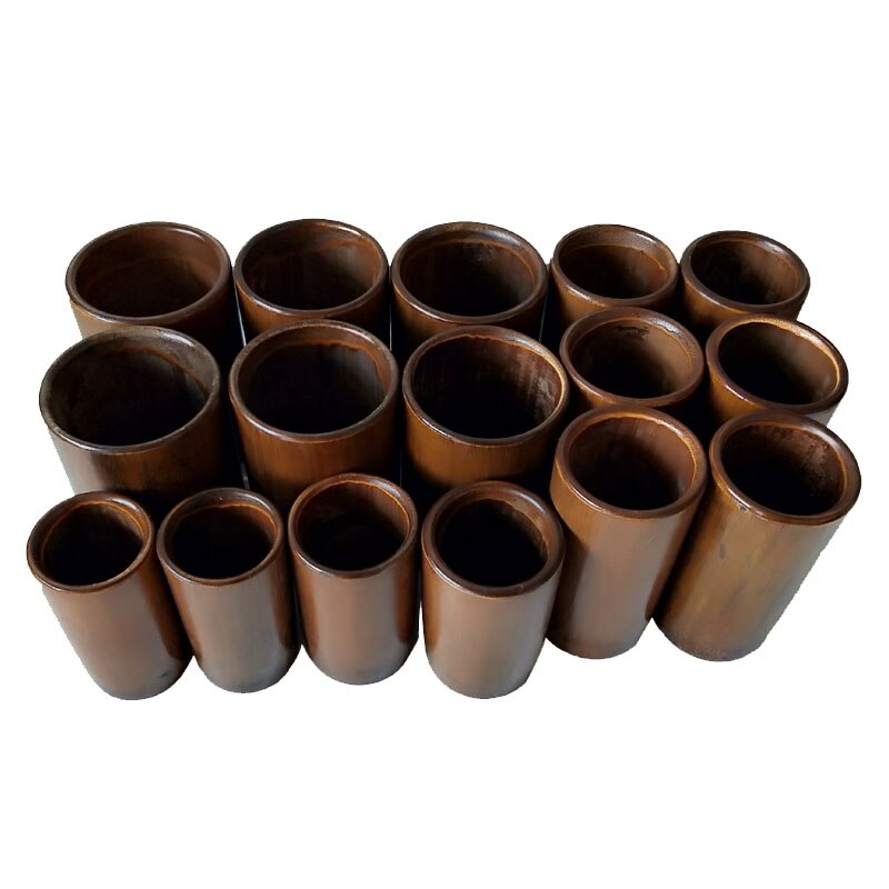 Carbonized Bamboo cupping kit, Cupping Therapy Set: 16 Cups