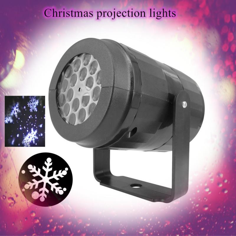 Kerstverlichting Roterende Sneeuwvlok Projectie Licht Waterdicht Blizzard Smart Kerstverlichting Led Party Christmas Decor Lamp