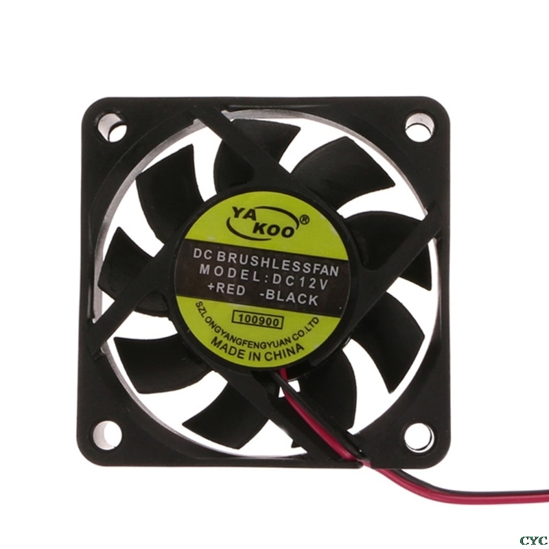 Pc Form Sle DC 12V 2-Pin 60x60x15mm PC Computer CPU System Sle... – Grandado