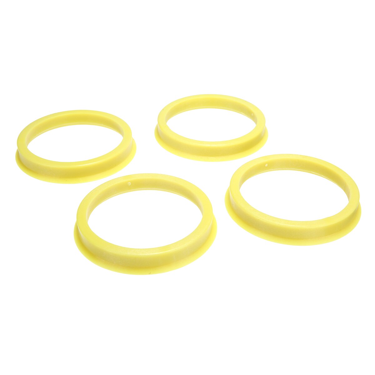4Pcs 66.6 to 57.1mm Plastic Wheel Center Collar Hub Centric Ring Wheel Rim Parts Car Accessories Universal For All Cars