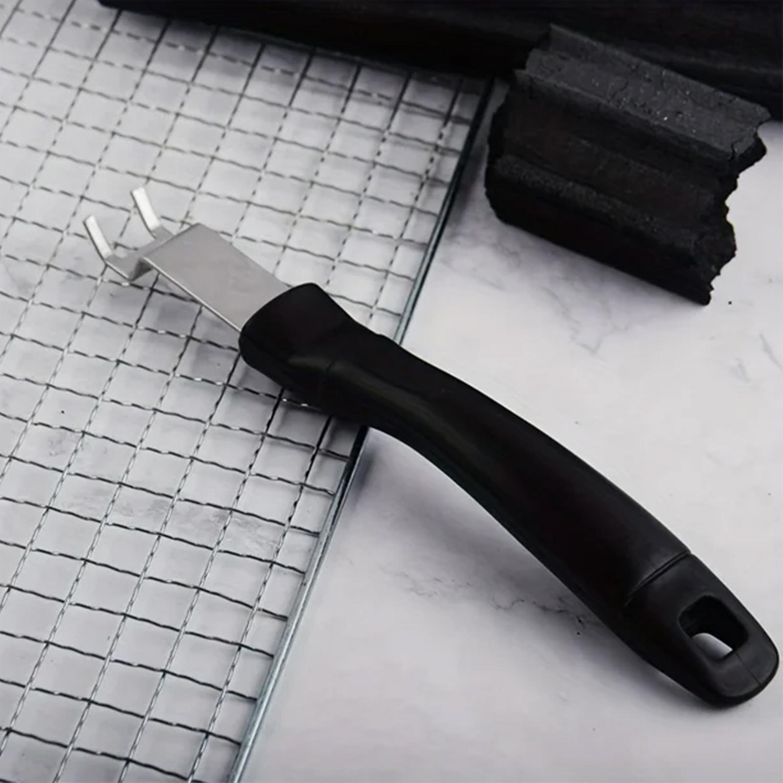 Podnośnik robić rusztu grilla, narzędzie robić podnoszenia rusztu grilla zapobiegającego poparzeniom, żaroodporne narzędzie robić podnoszenia rusztu grilla, narzędzia robić grilla robić podnoszenia siatki grilla.