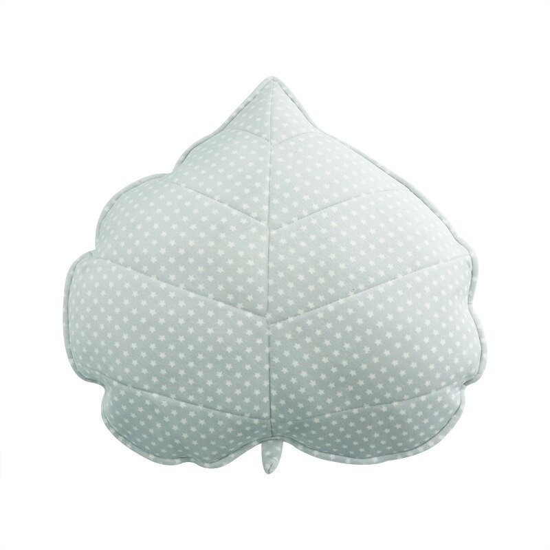 Zachte Blad Kussens Bed Gevulde Kussen Home Decor Kussen 3D Leaf Pluche Sierkussen: J-50X50cm
