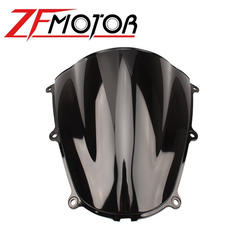 Mallille honda cbr 600rr f5 05-06 moottoripyörän tuulilasin tuulilasi cbr 600 rr cbr 600 rr cbr 600rr 2005 2006 05 06 musta valkoinen kirkas