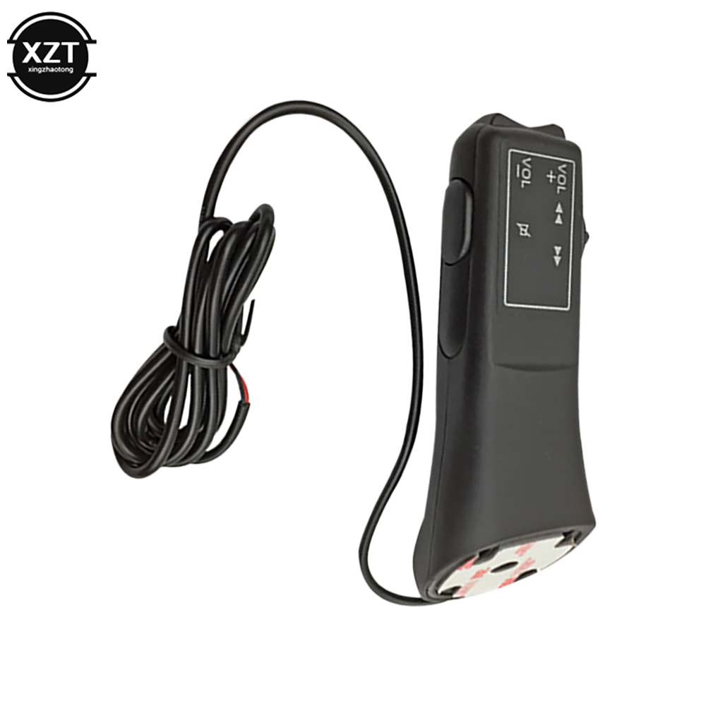 Universele Auto Stuurwiel Knop Afstandsbediening Multifunctionele Auto Radio Gps Dvd Navigatie 2 Din Bedrade Afstandsbediening