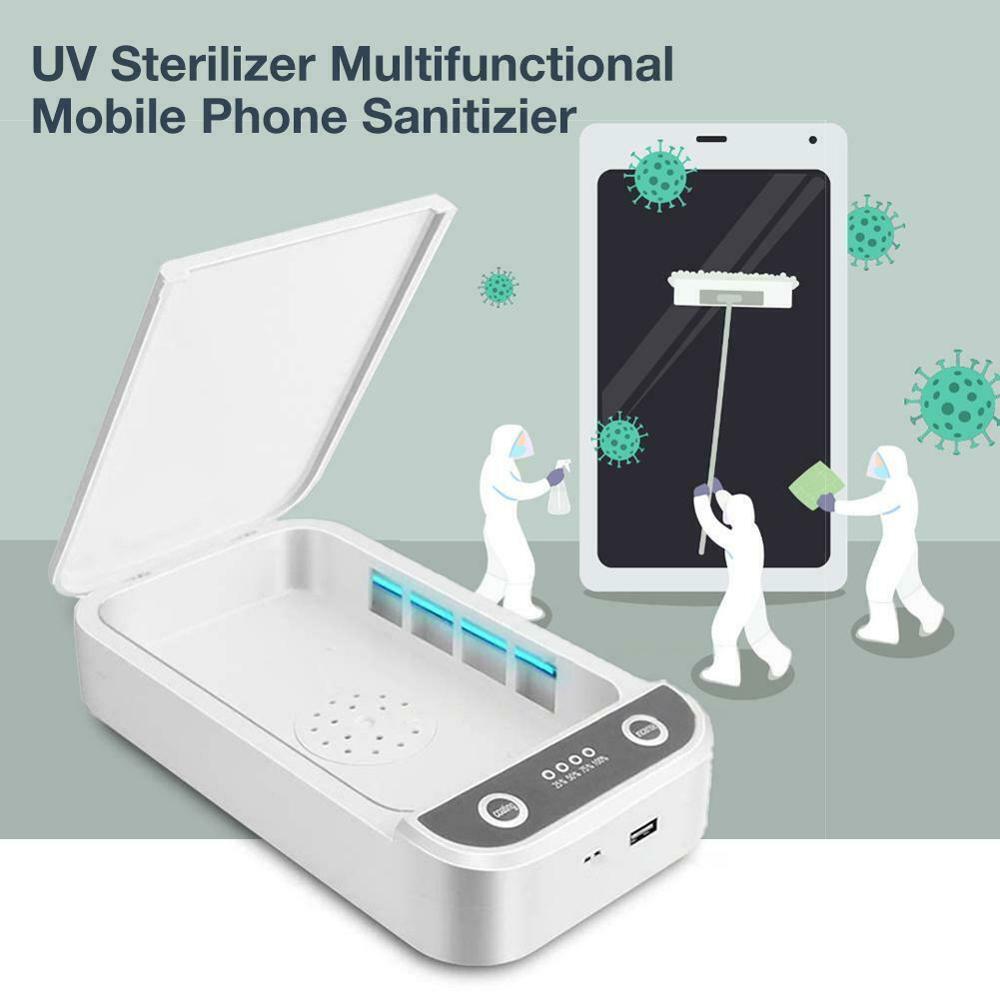 Caja de esterilizador UV multifuncional, Máquina Inteligente de recubrimiento de voz, desinfección