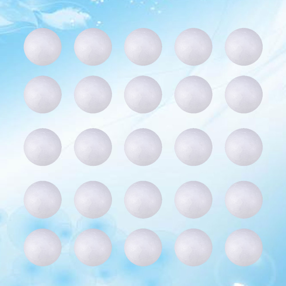 Polystyrene Balls White Round Spheres for Wedding ... – Vicedeal