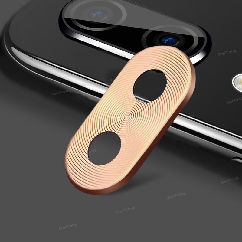 Voor Redmi Note 7 Camera Lens Protector Cover Ring Plating Aluminium Voor Xiaomi Redmi Note 7 Pro Note7 Camera Case ring Bescherming: Gold / For Redmi Note 7