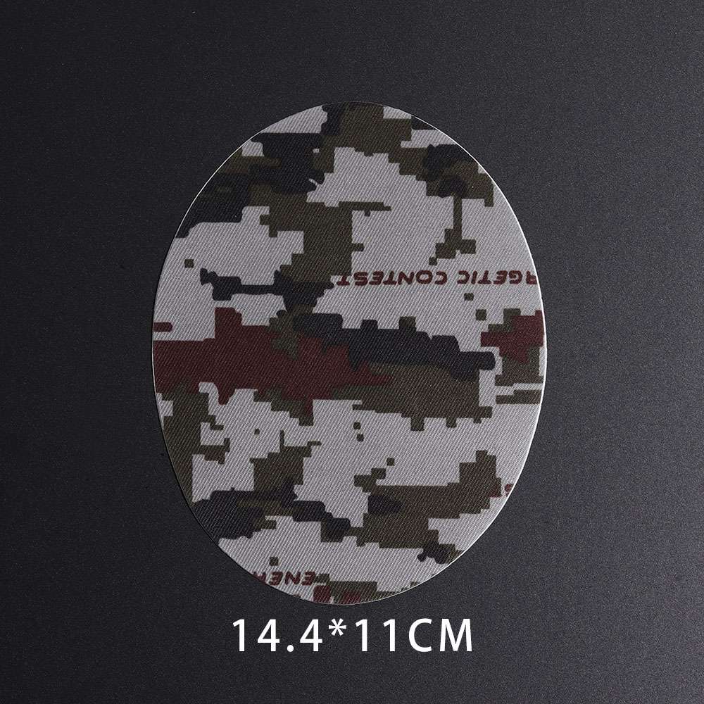 ArmyGreen-parche de tela para planchar, reparación de cuero, codo, rodilla, parches de mezclilla para ropa, pegatinas de mezclilla, accesorios de ropa: 11