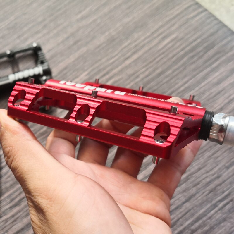 Racefiets Pedalen Aluminium Ultralight MTB Pedalen Fiets Flat Pedalen MTB Lager Anti-slip Voetpedaal Fiets Accessoires