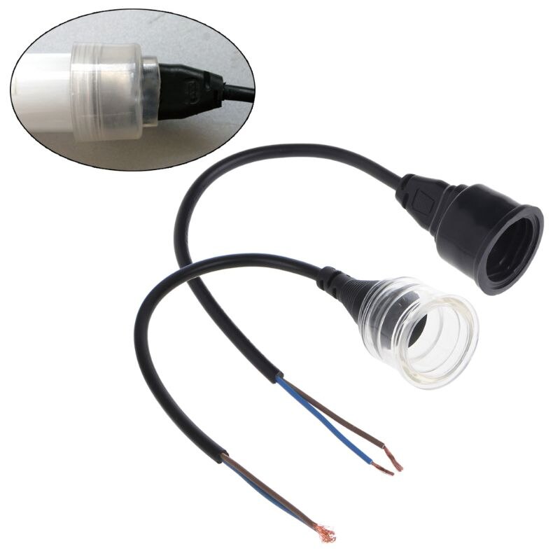 Aquarium Lampvoet Waterdichte Zachte Rubberen Aquarium Verlichting Draad Houder Voor T8 D0AC