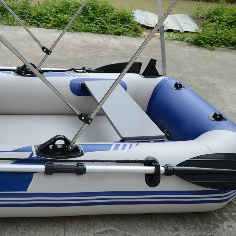 Remos de barco de aluminio reforzado desmontable de 126cm, remo largo de remos, bote inflable de PVC, accesorios para Kayak de pesca, 2 piezas
