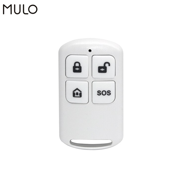 MULO Wireless Remote Control for Anti-Theft Door and Window PF50 Safety Security Alarm System 433MHz 80-150m distance: white