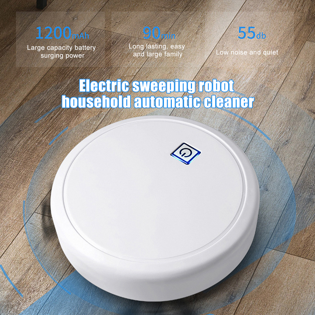 Automatic Floor Sweeper Dust Remover Smart Sweeper Rechargeable Floor Cleaning Sweepers Mute Suction Vacuum Cleaner Sweeper