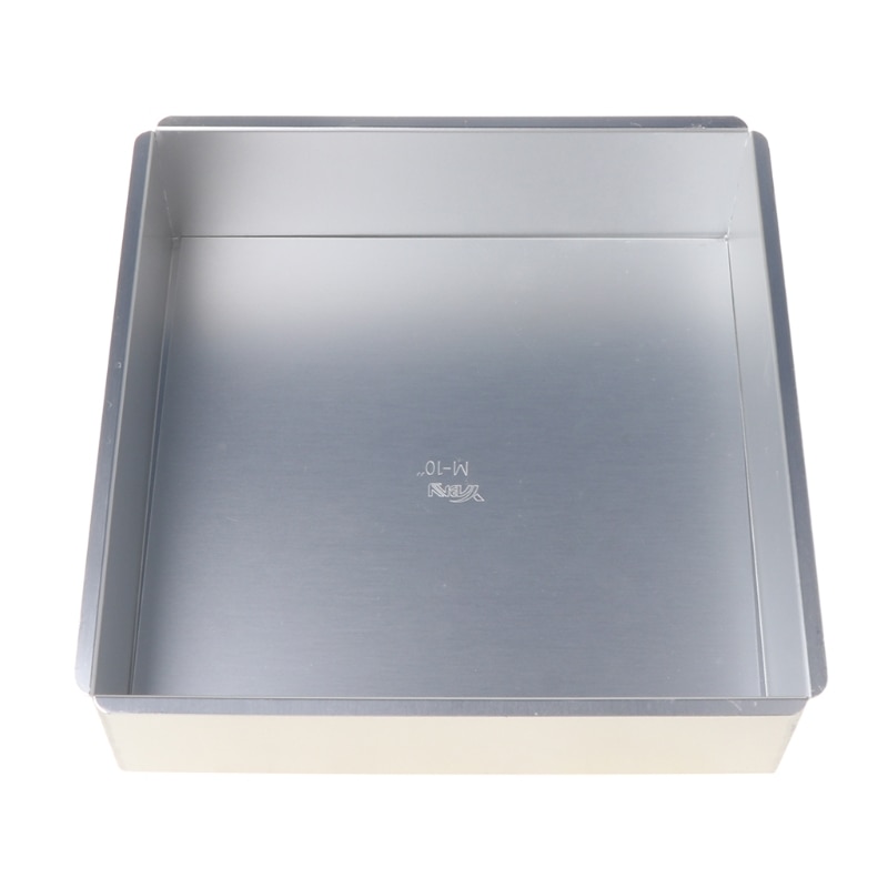 4-10 Inch DIY Square Non Stick Cake Pan Pie Loaf Toast Bread Mold Bakeware Tray