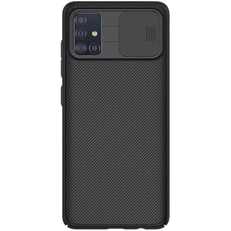 Voor Galaxy A51 Case Nillkin Camshield Case Slide Camera Cover Anti-Slippen Stofdicht Anti-Vingerafdrukken Voor galaxy A71: For Galaxy A71