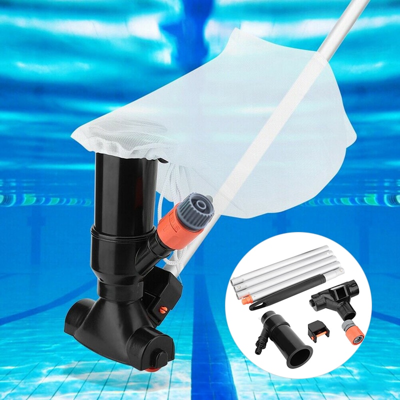 Zwembad Reinigingsapparatuur Draagbare Vacuüm Jet Type Zuig Hoofd Stofzuiger Schoonmaken Tool Zwembad Accessoires