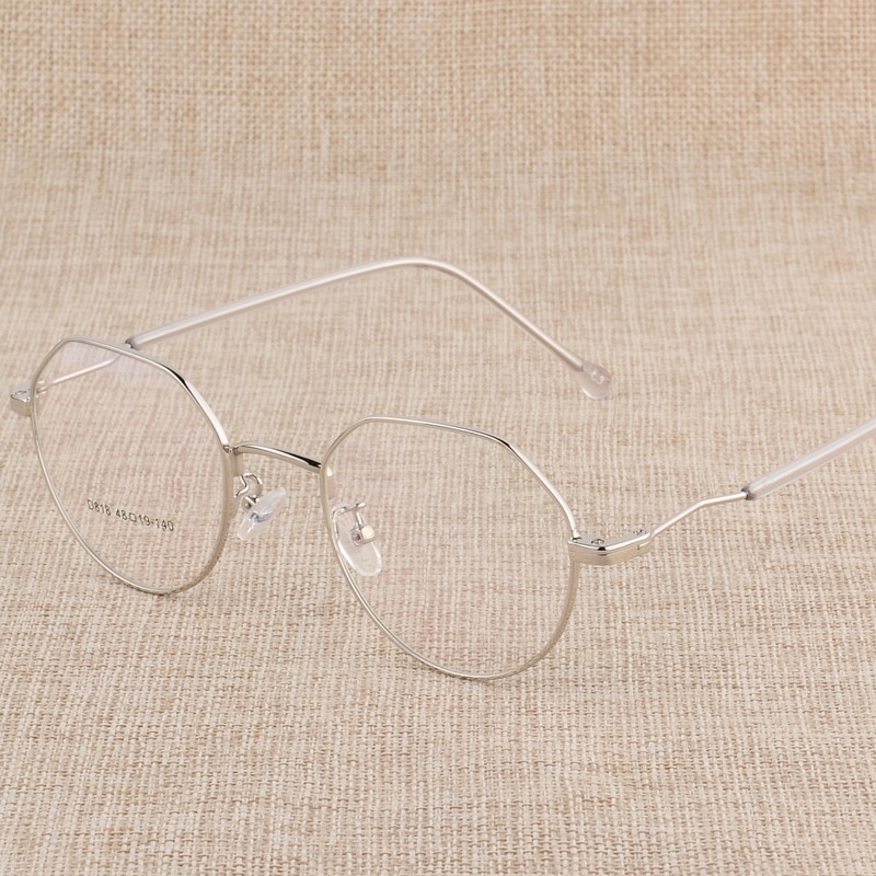 Hotony Prescription Eyeglasses Optical Spectacle Glasses Frame with 6 Optional Colors Free Assembly with Optical Lenses D818