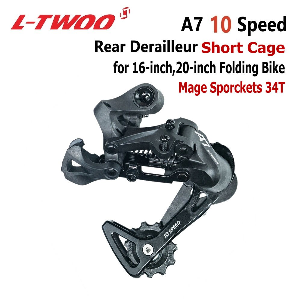 LTWOO A7 1x10 Groupset Trigger Shifter Lever+Rear Derailleur for MTB Bike 10-Speed Cassette Sprockets 42T 46T 50T LTWOO Groupset: RD Short Cage