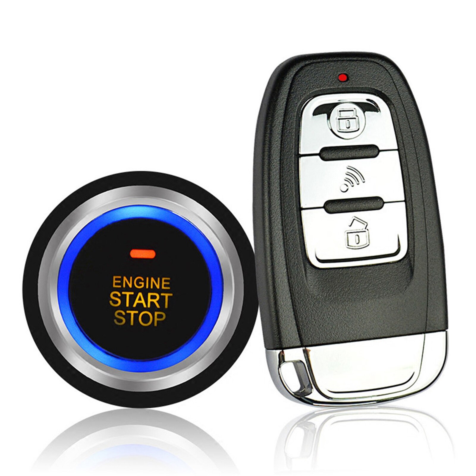 12V Fernbedienung Alarm System Auto SUV Multifunktionale Anti-diebstahl Keyless Eintrag Motor- Anfang-Geschmack Anlasser halt Auto Zubehör werkzeug