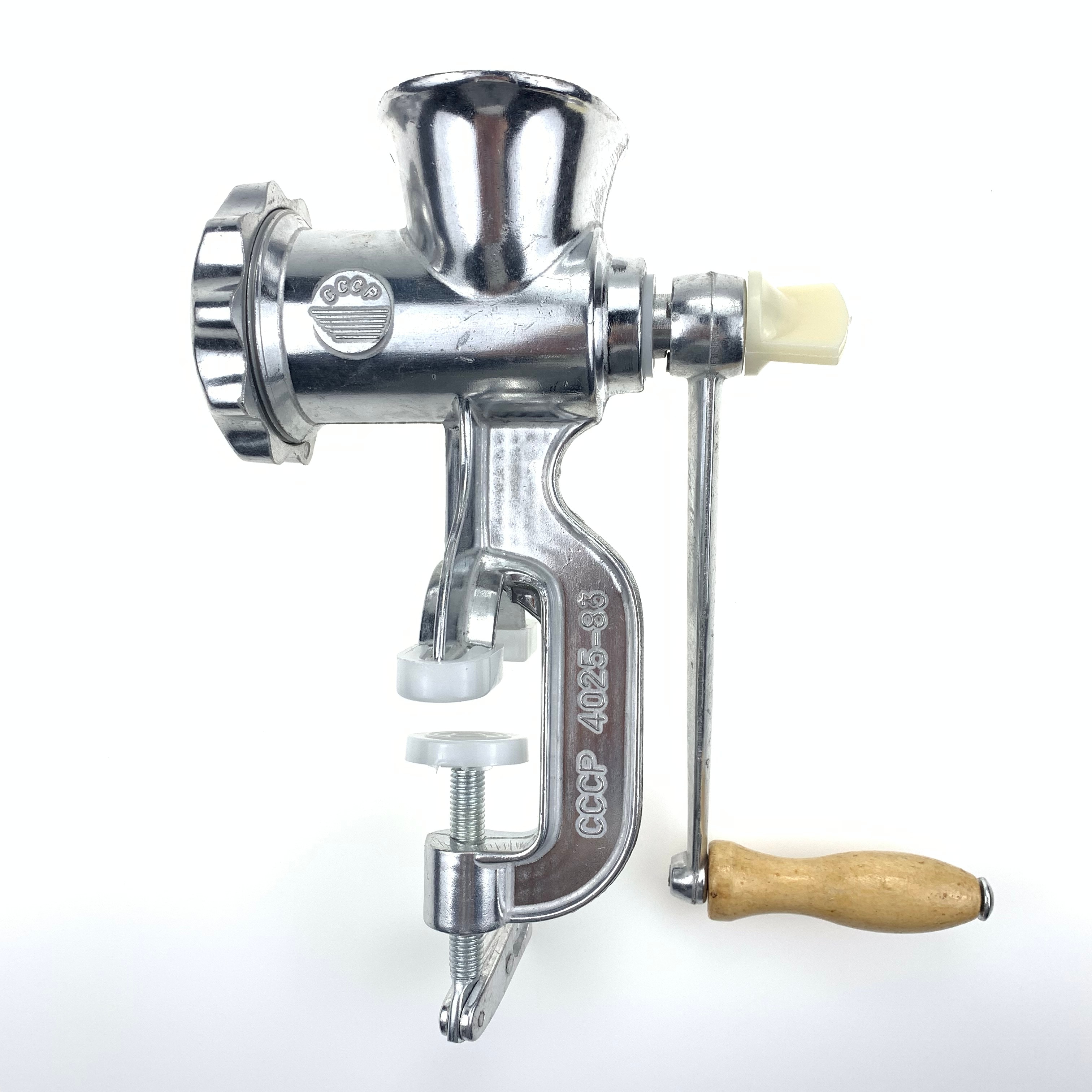 2 In 1 Household Hand Operated Juicer Food Meat Grinder Manual Juice Squeezer Press Extractor Meat Fruit Vegetable Wheatgrass