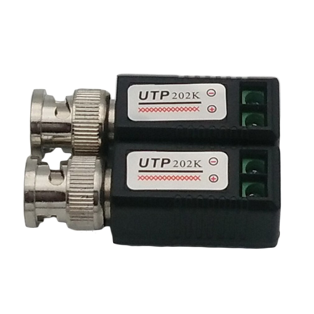 Single Channel Passive Twisted Pair Transmitter 203E Double Video Balun
